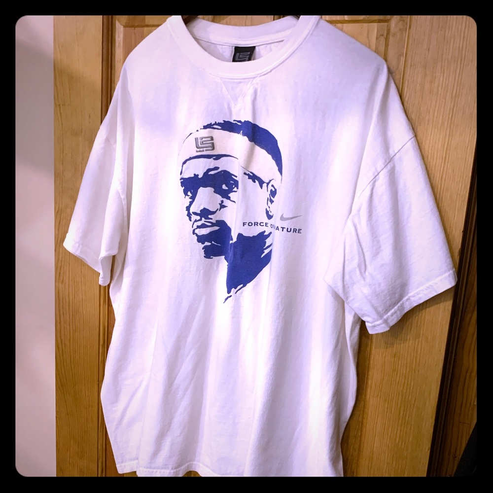 VTG Lebron Nike Rookie Force of Nature L23 Tee